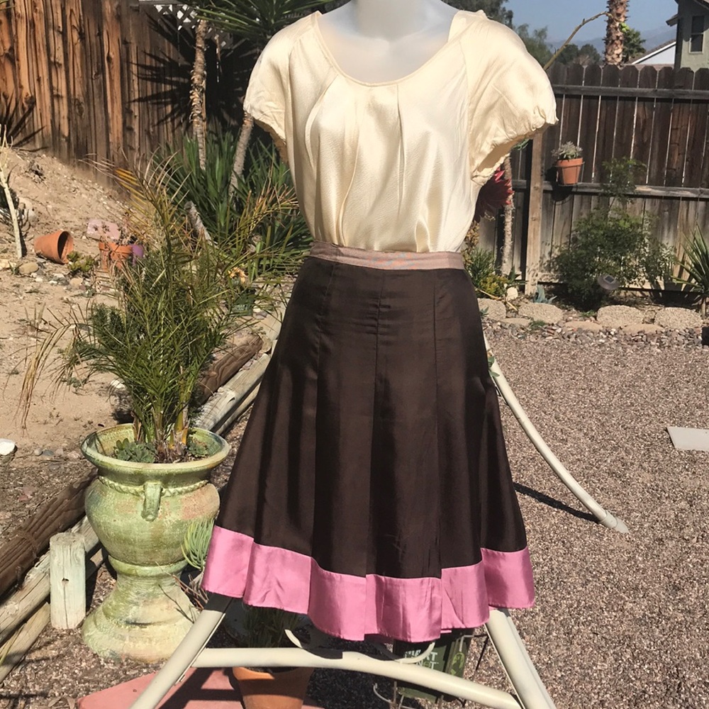 GAP Silk skirt